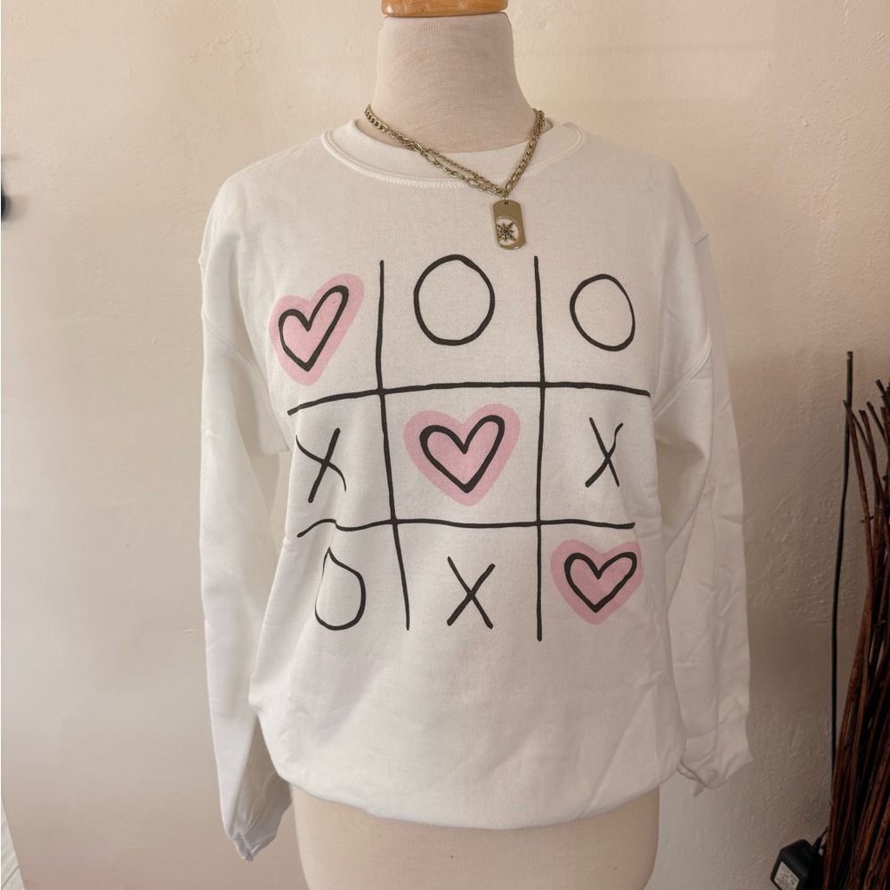 Tic-Tac-Toe Love Sweatshirt